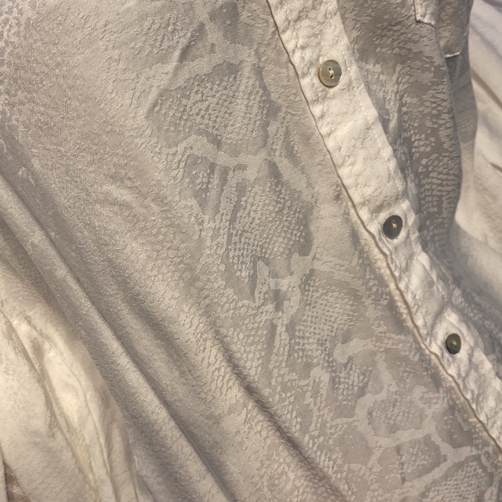 Rails Animal Pattern Button Up Blouse - image 7